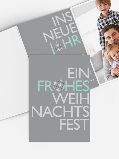 Weihnachtskarte Weihnachtsfest