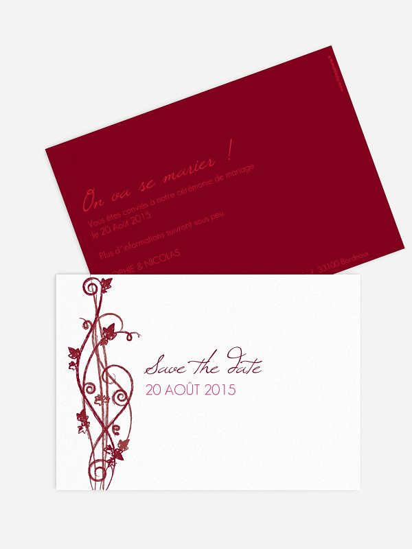 Save the date Sarment