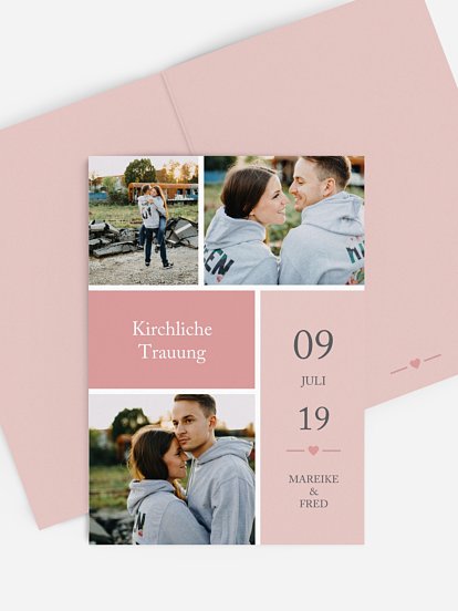 Kirchenheft Hochzeit Herzenszeit