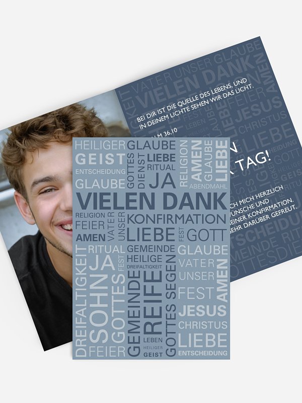Danksagung Konfirmation Wörtlich