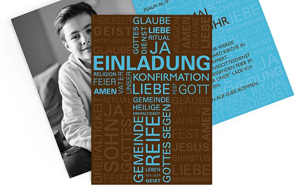 Konfirmationseinladung Wörtlich