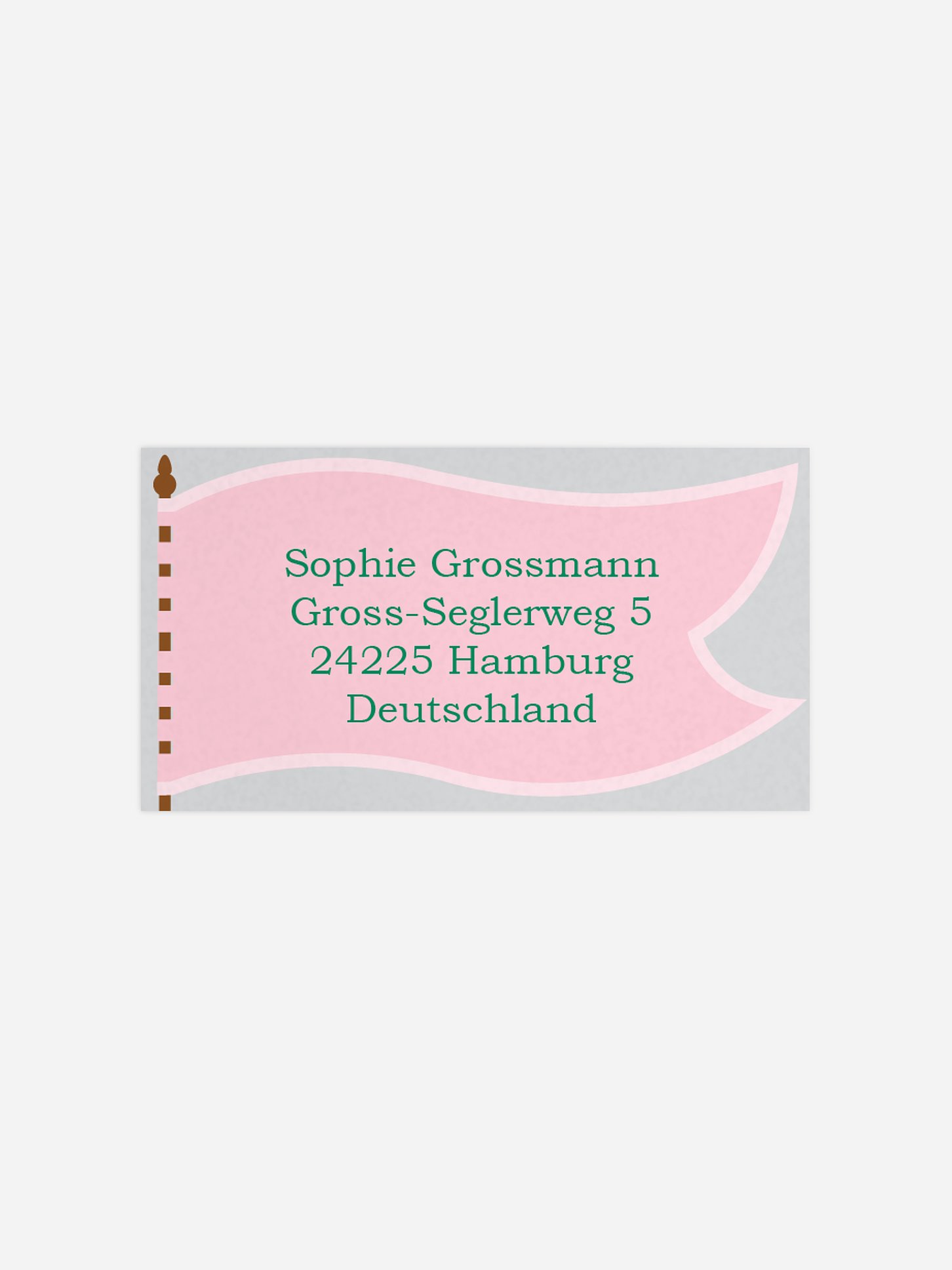 Empfängeraufkleber Geburtstag Drachenparty