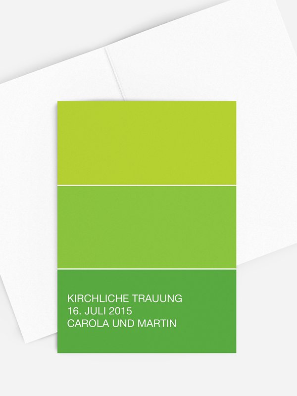 Kirchenheft Hochzeit Farbvoll