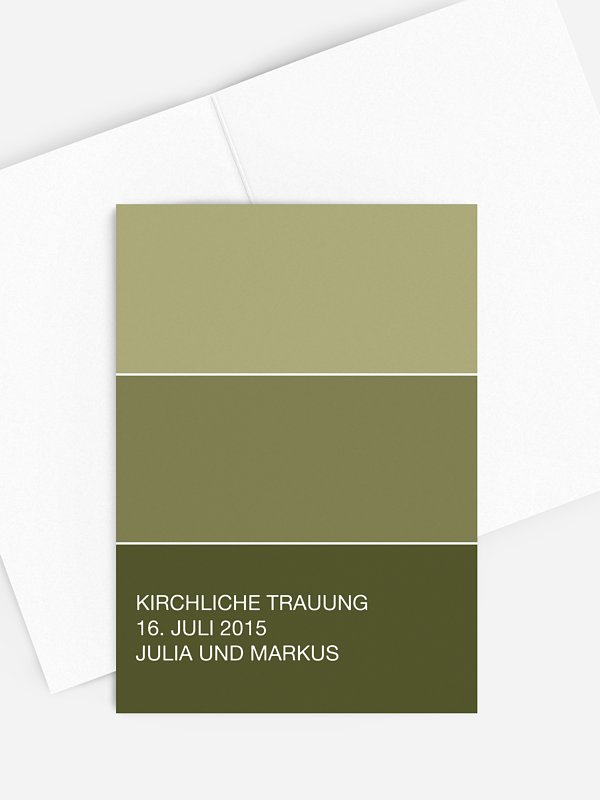 Kirchenheft Hochzeit Farbvoll