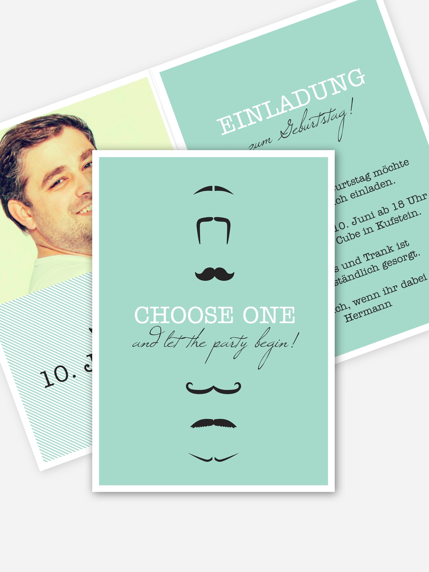 Einladung 40. Geburtstag Choose One