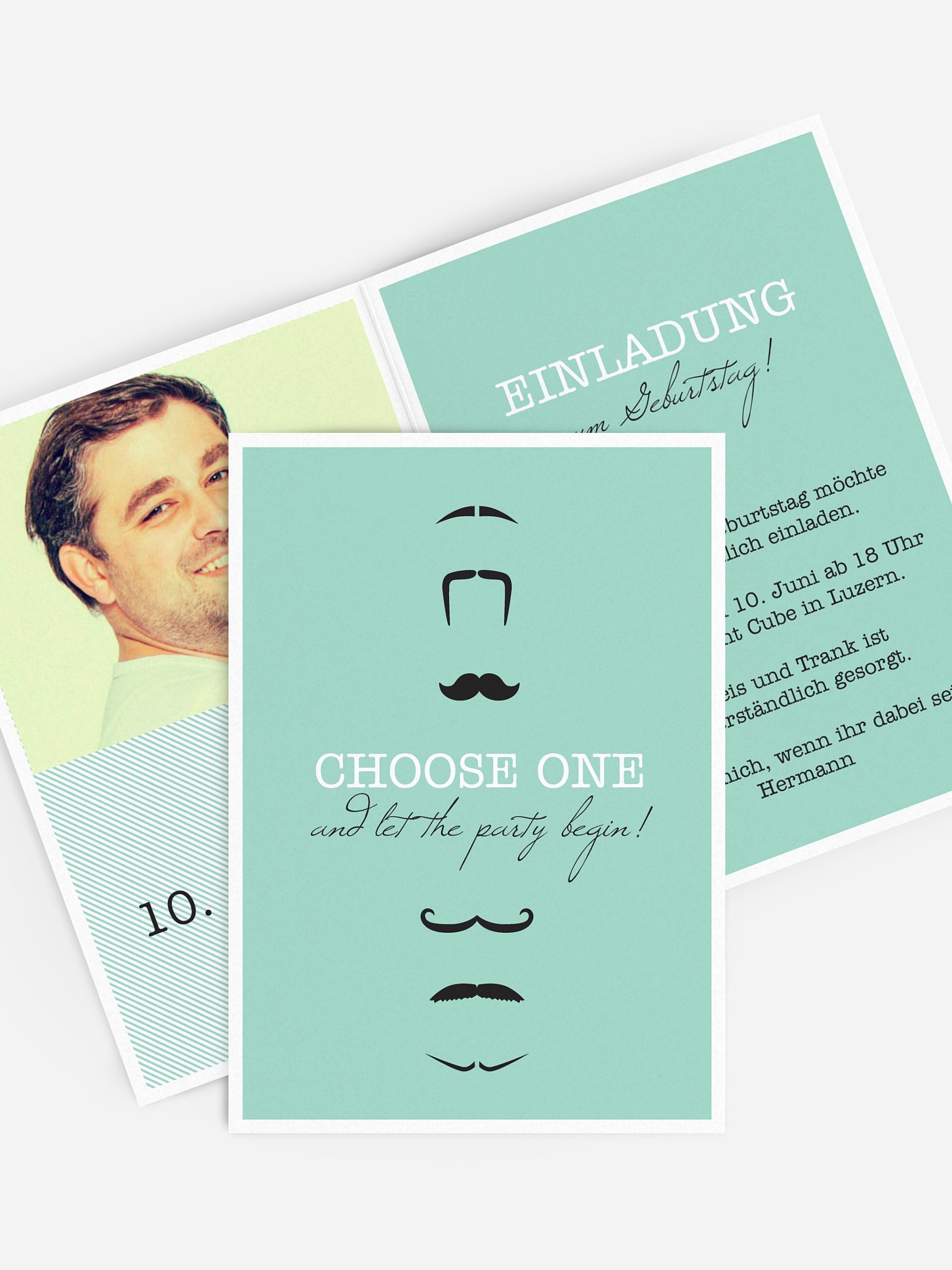 Einladung 40. Geburtstag Choose One