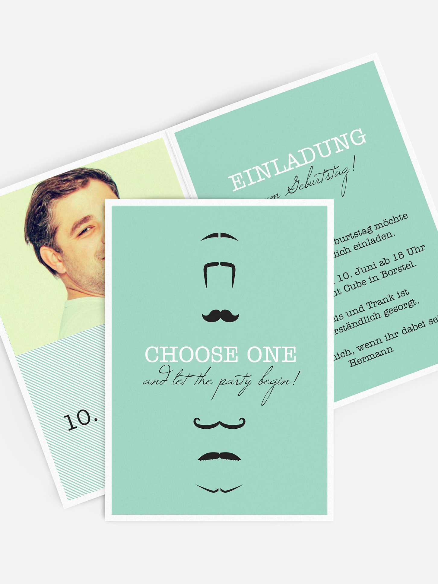 Einladung 40. Geburtstag Choose One