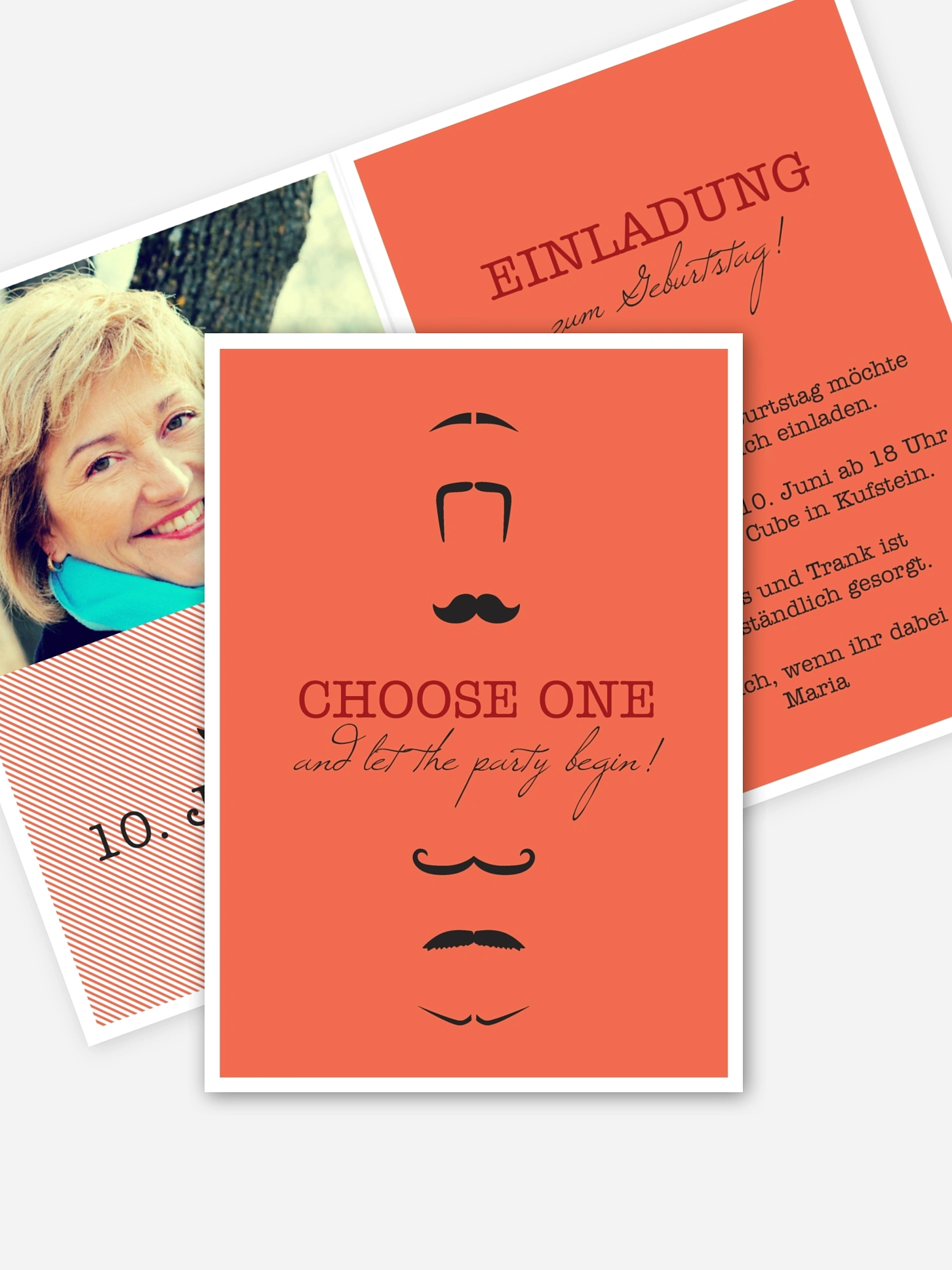 Einladung 60. Geburtstag Choose One