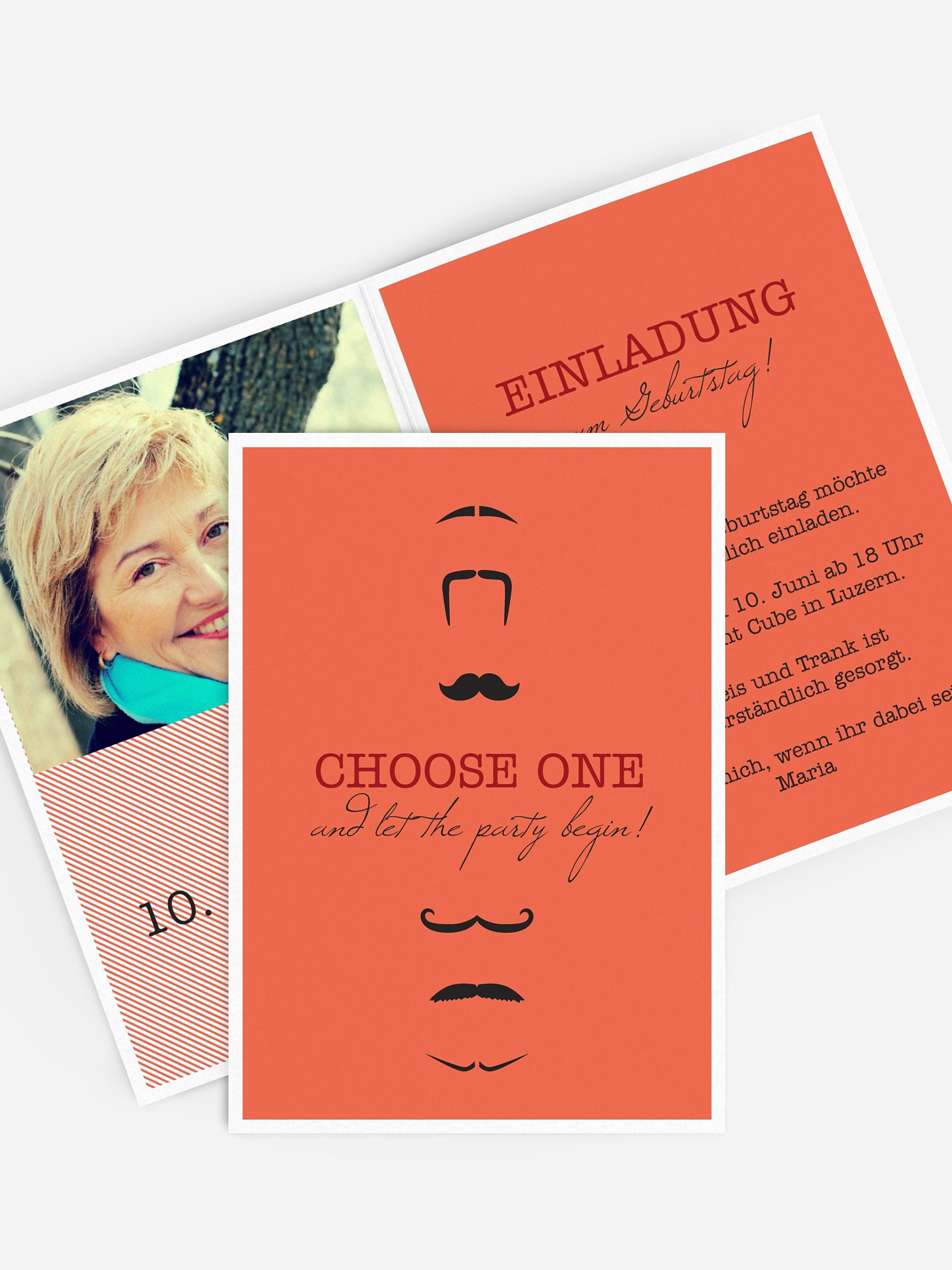 Einladung 60. Geburtstag Choose One