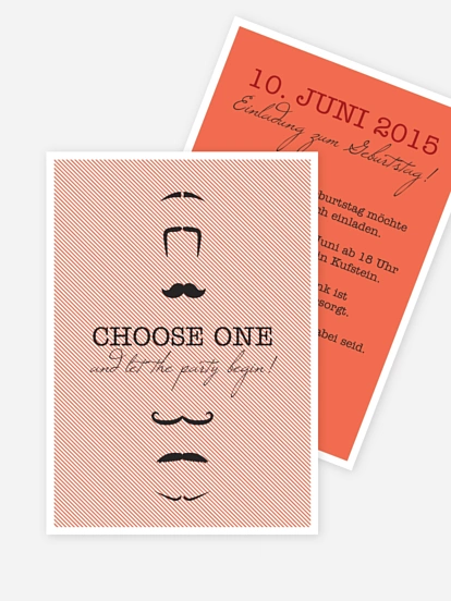 Einladung 60. Geburtstag Choose One