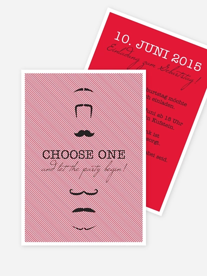 Einladung 80. Geburtstag Choose One
