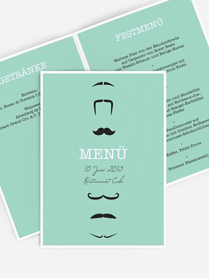 Menükarte Geburtstag Choose One