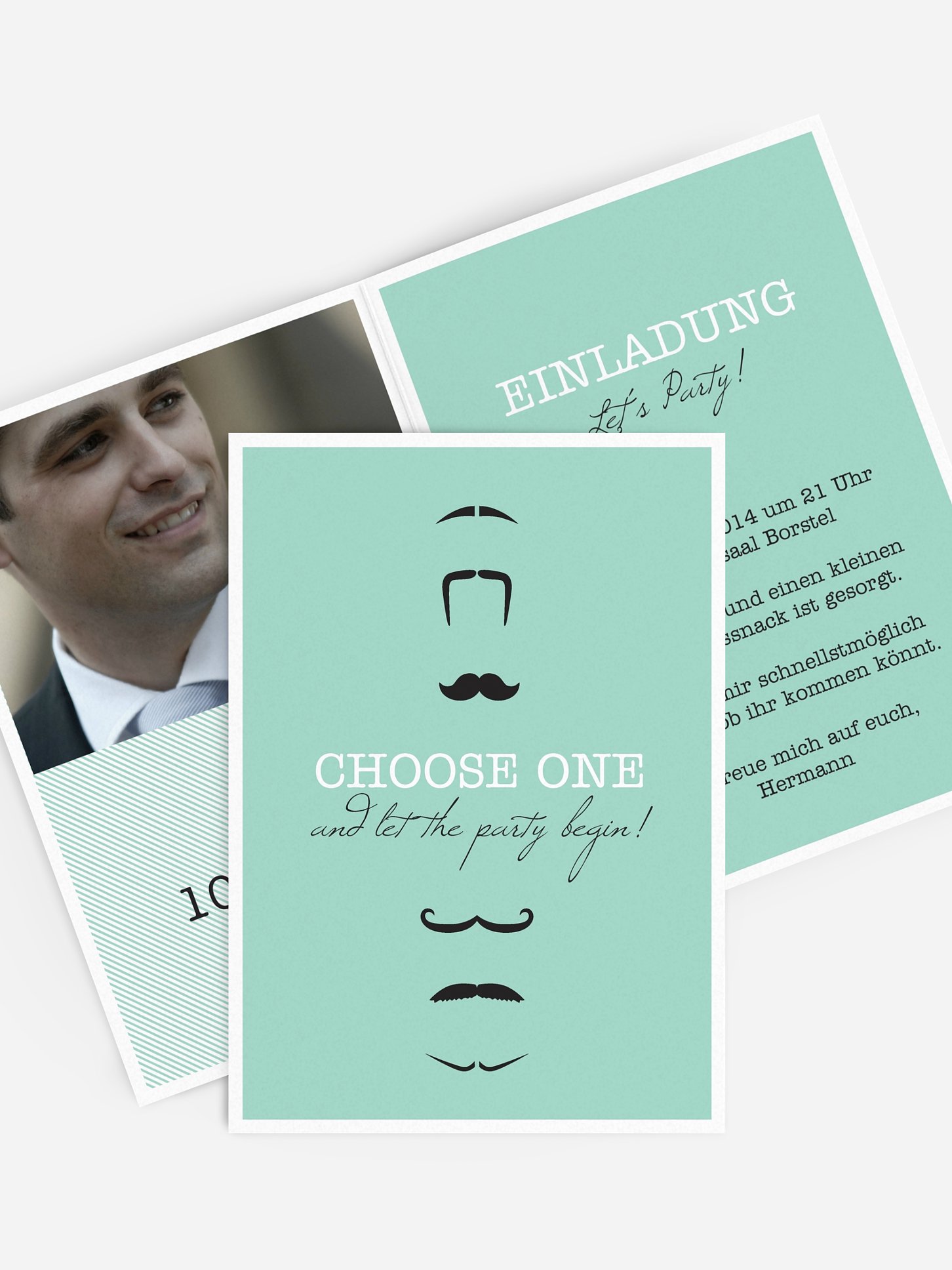 Partyeinladung Choose One