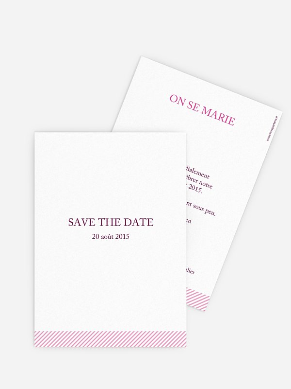 Save the date En toute simplicité