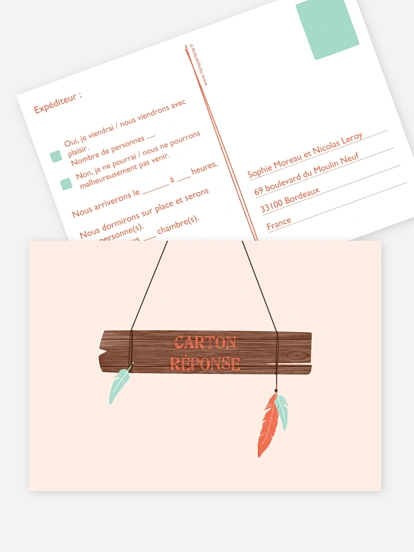 Carton réponse Spirit