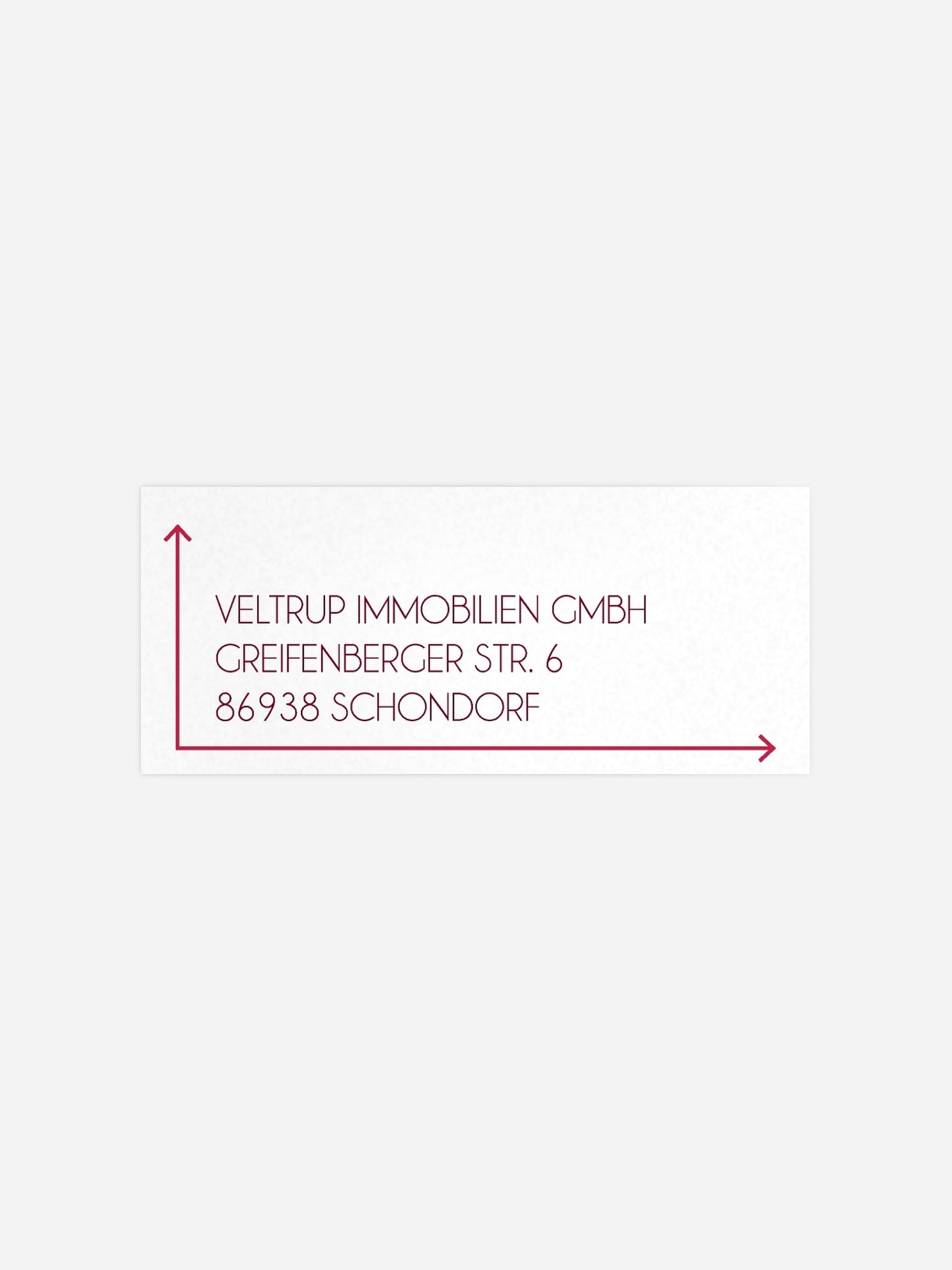 Absenderaufkleber geschäftl. Weihnachten Weihnachtsdiagramm