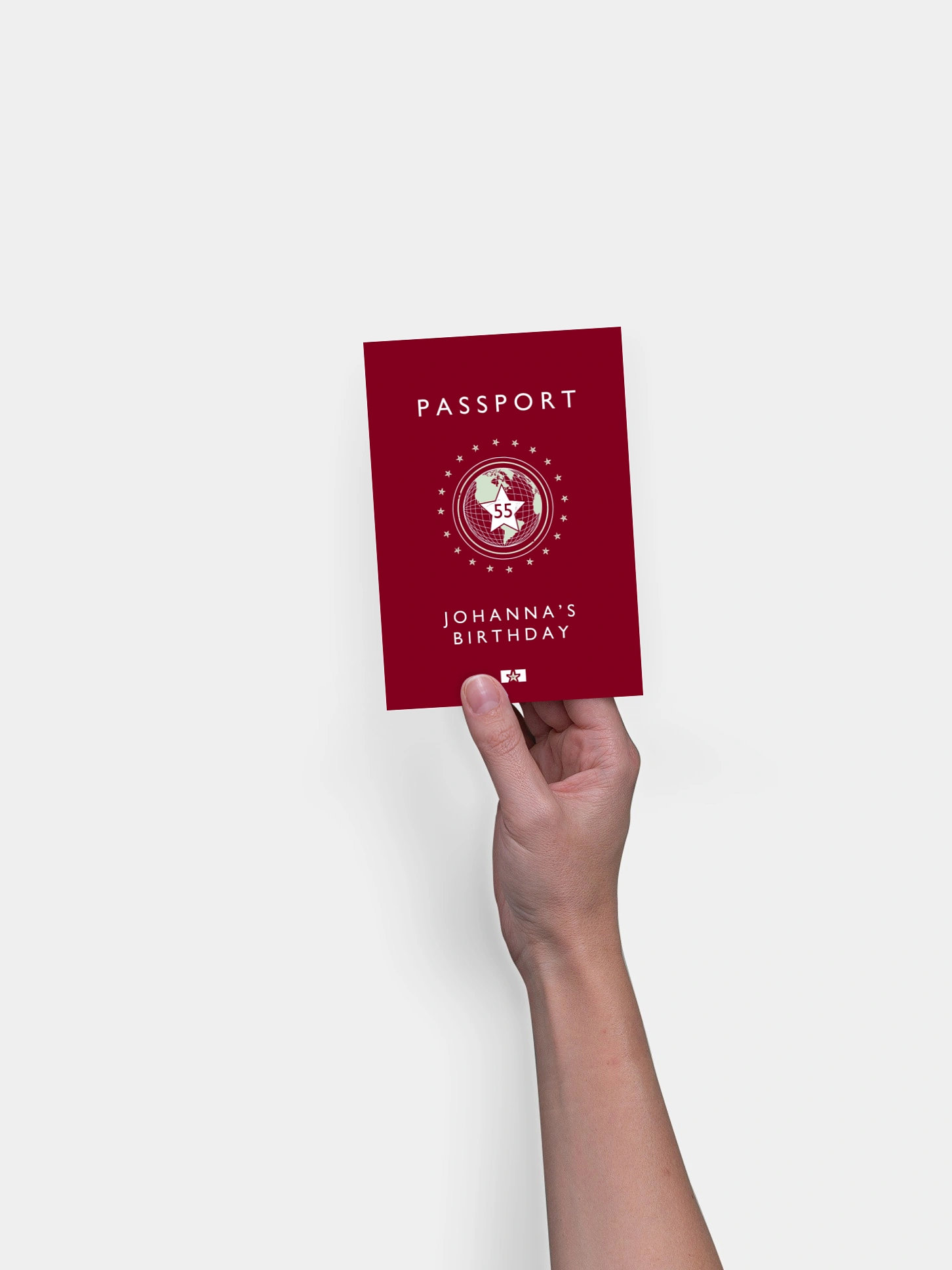 Geburtstagseinladung Passport