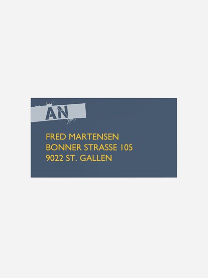 Empfängeraufkleber Party Big Beats