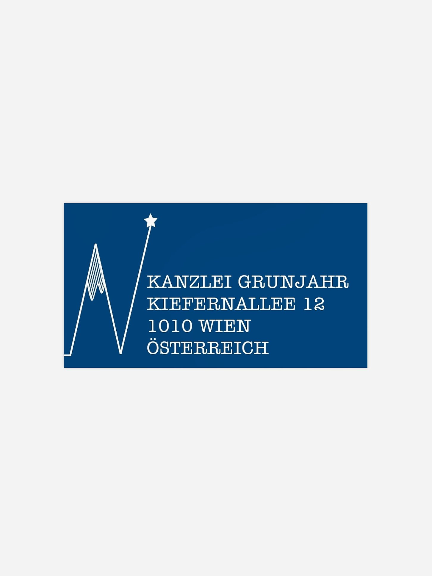 Empfängeraufkleber geschäftl. Weihnachten Gipfelstürmer Premium