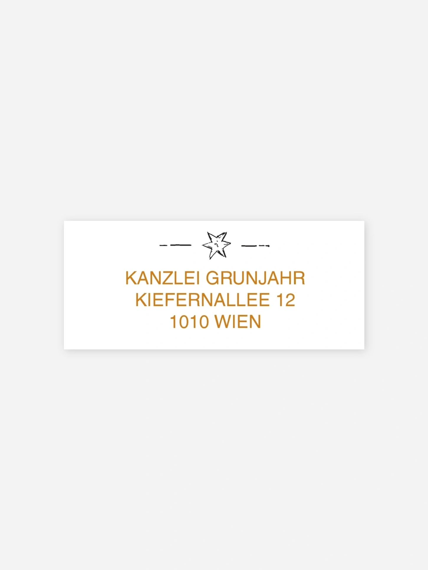 Absenderaufkleber geschäftl. Weihnachten Weihnachtshirsch