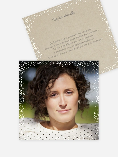 Carte De Remerciement Anniversaire 70 Ans