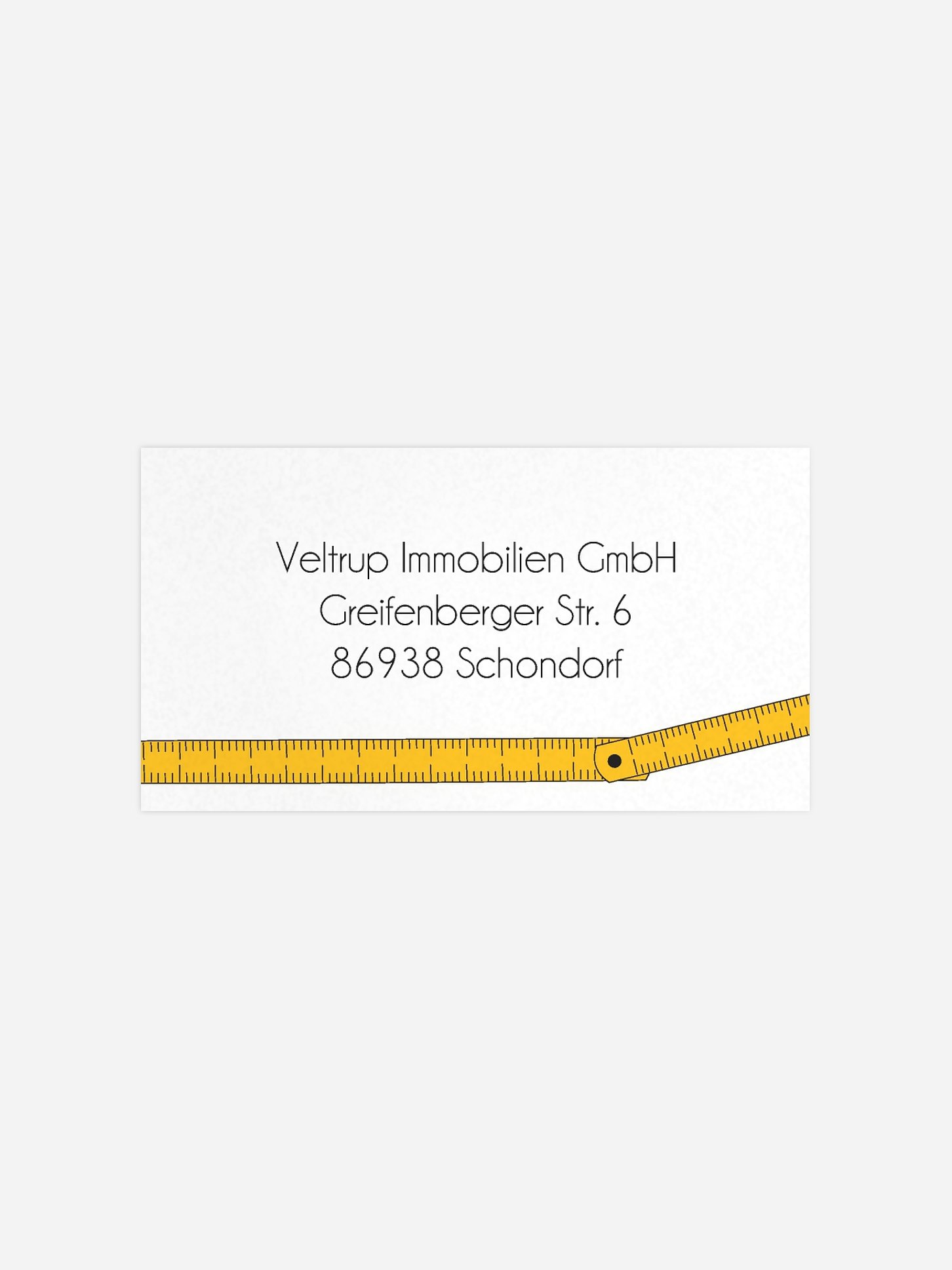 Empfängeraufkleber geschäftl. Weihnachten Merry Measure