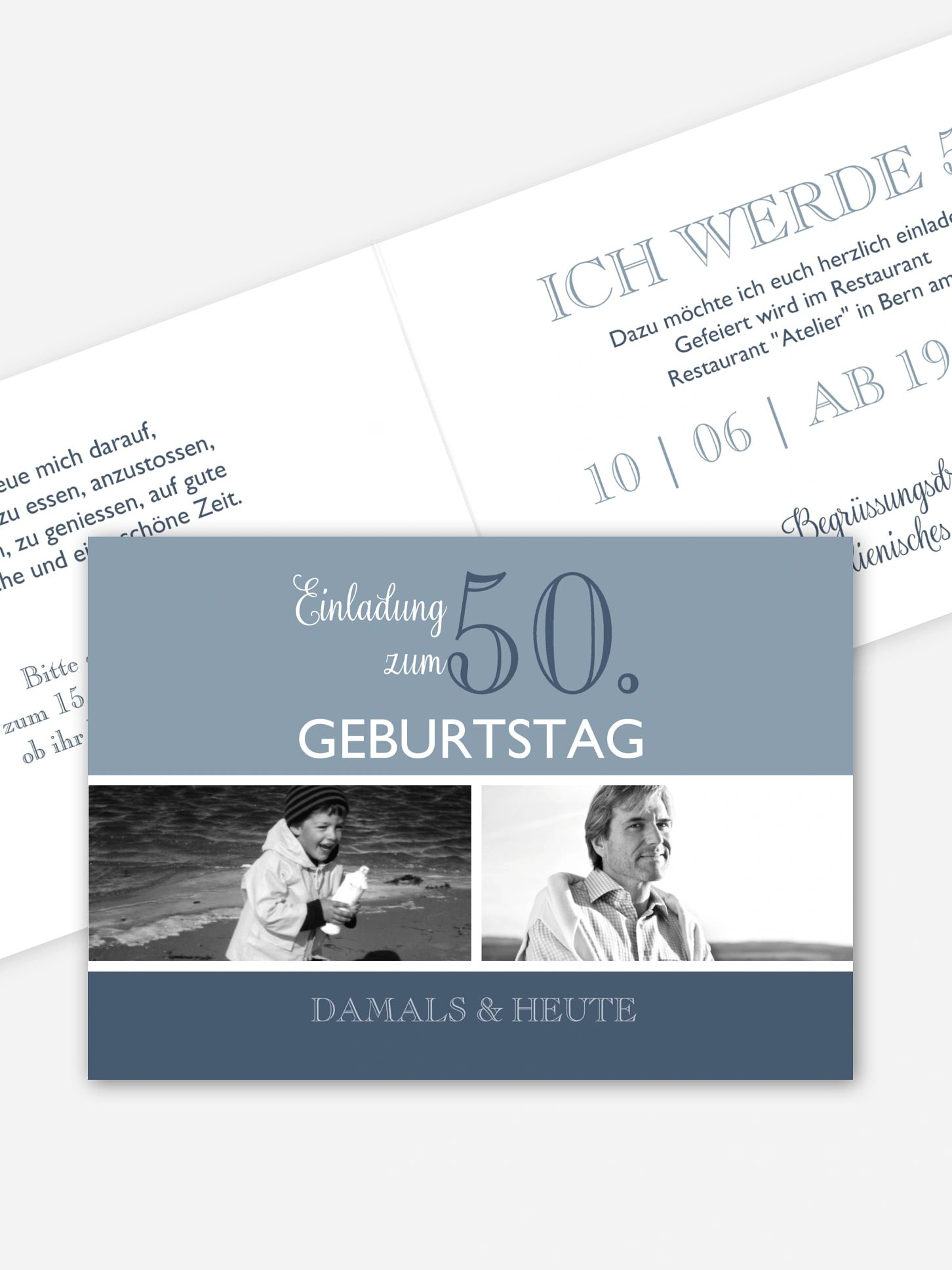 Einladung 50. Geburtstag Mixed Up