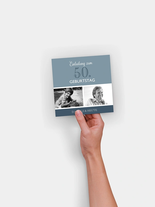 Einladung 50. Geburtstag Mixed Up