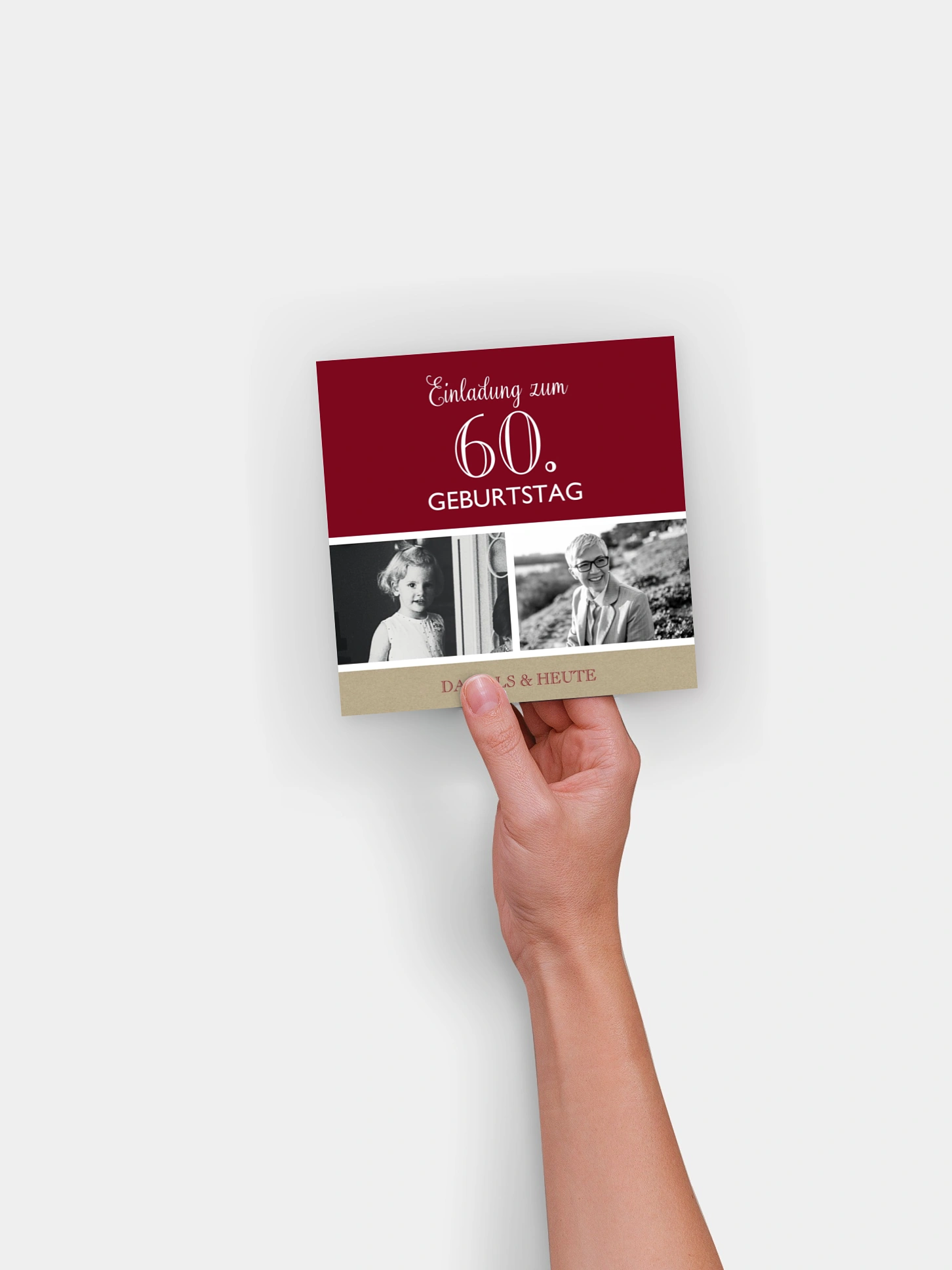 Einladung 60. Geburtstag Mixed Up