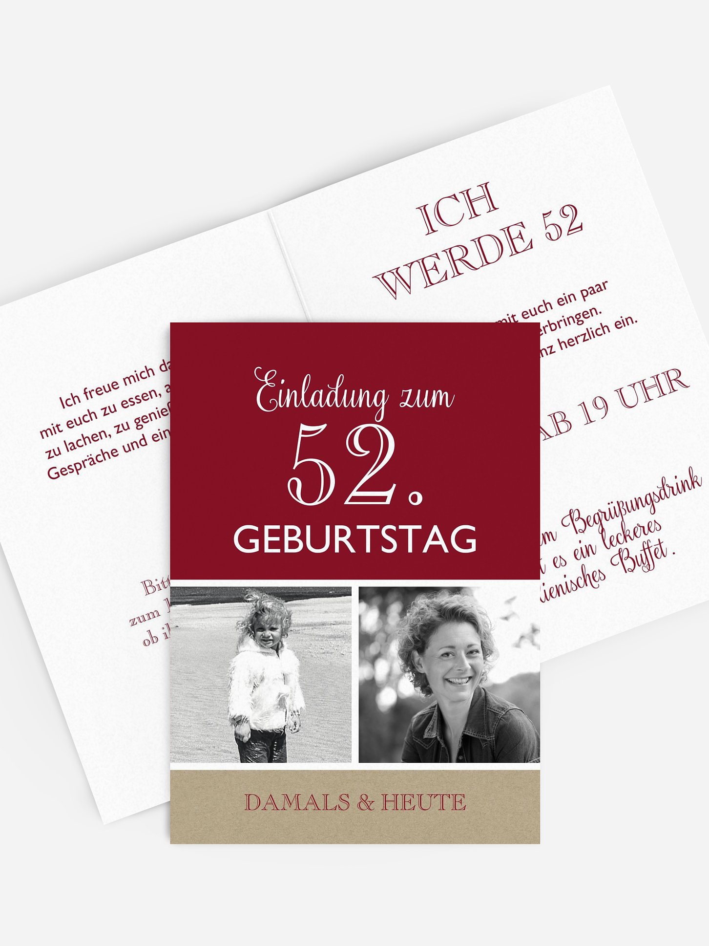 Geburtstagseinladung Mixed Up