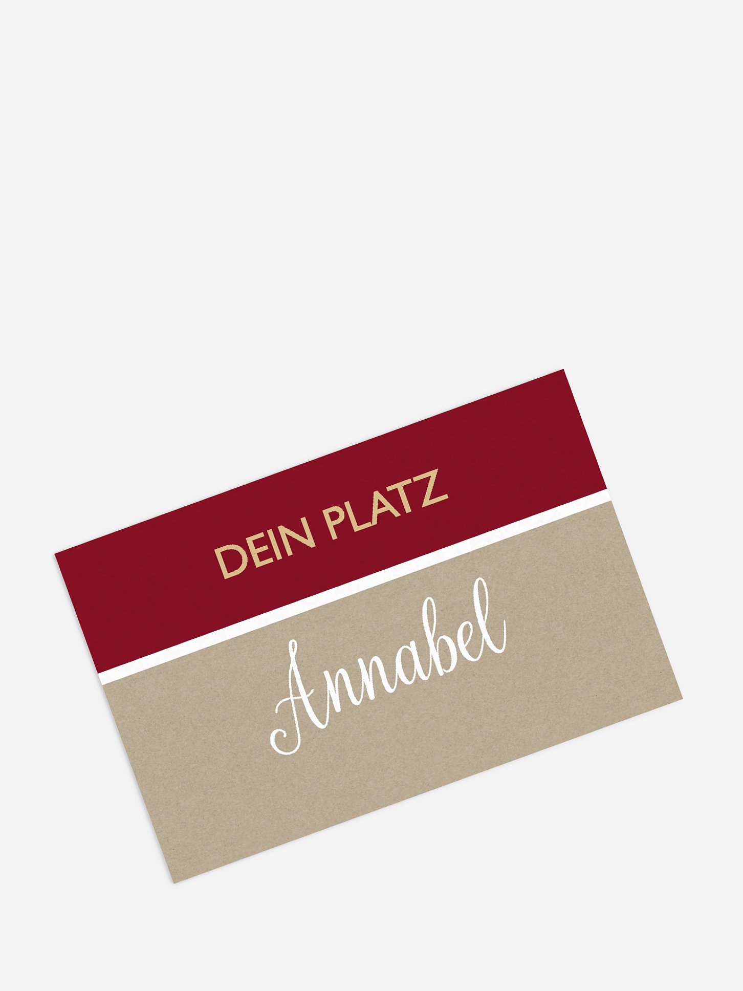 Tischkarte Geburtstag Mixed Up