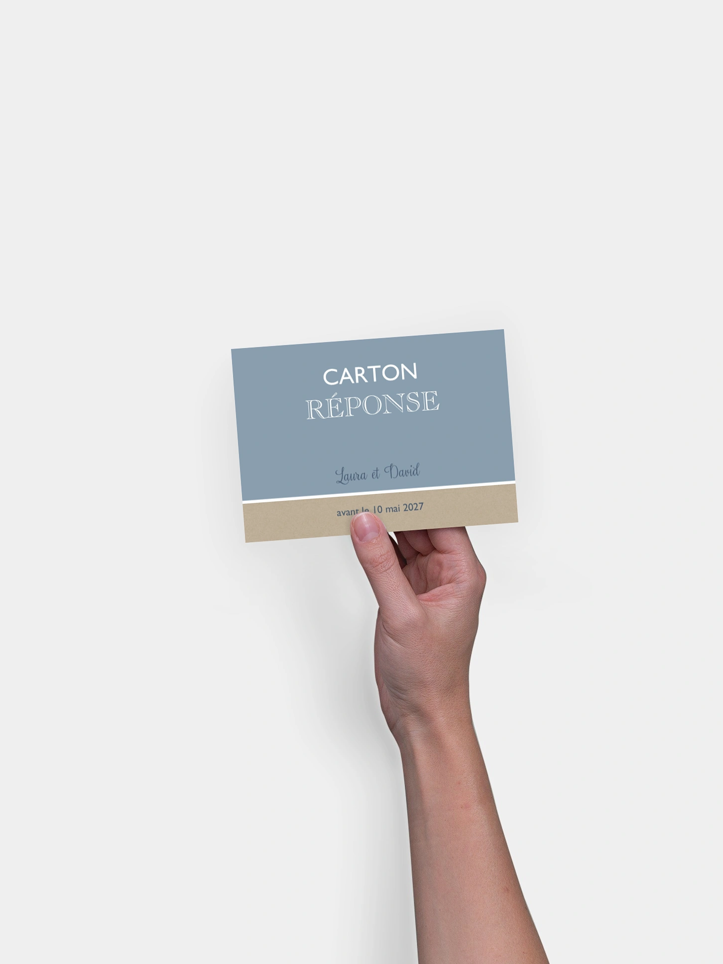 Carton réponse Simplicité