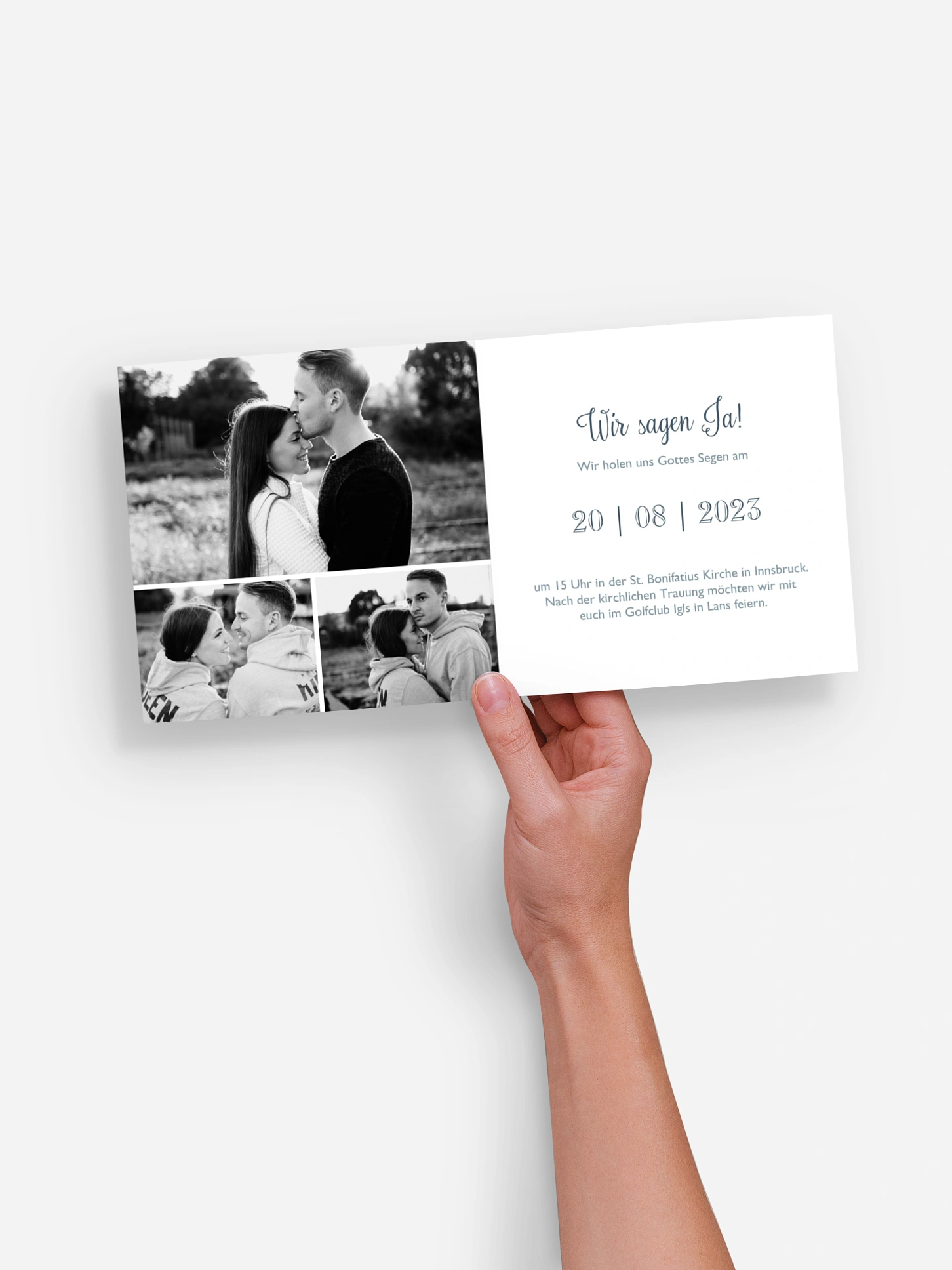 Hochzeitseinladung Mixed Up