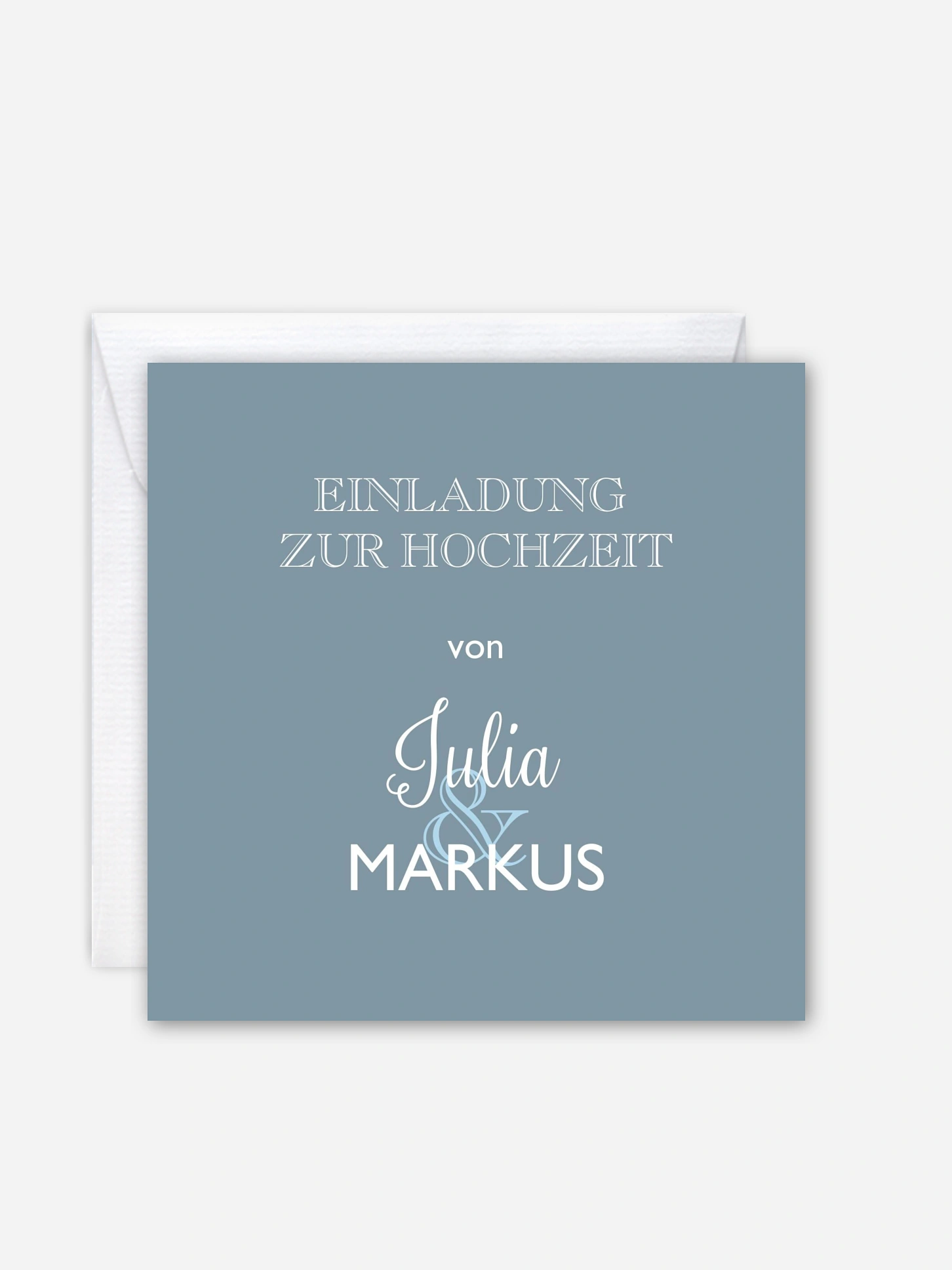 Hochzeitseinladung Mixed Up