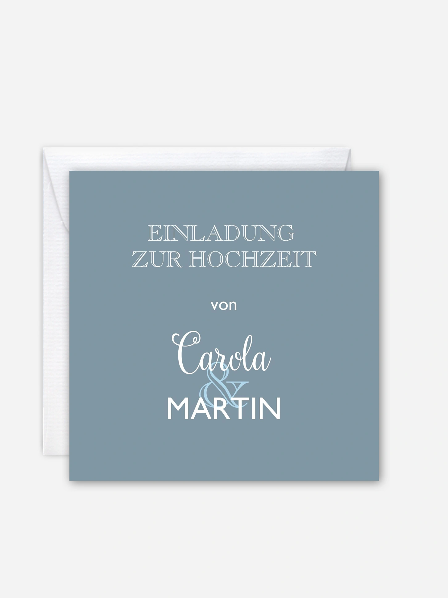 Hochzeitseinladung Mixed Up