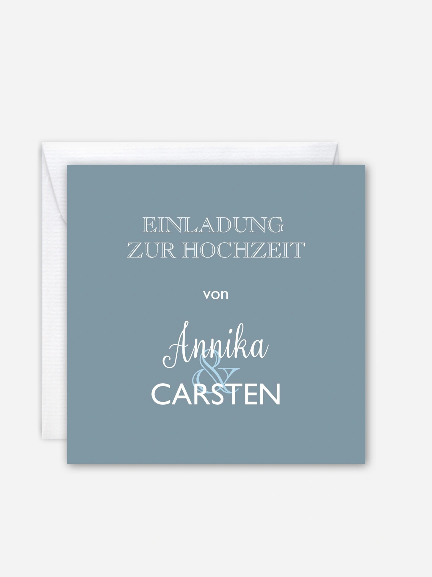 Hochzeitseinladung Mixed Up