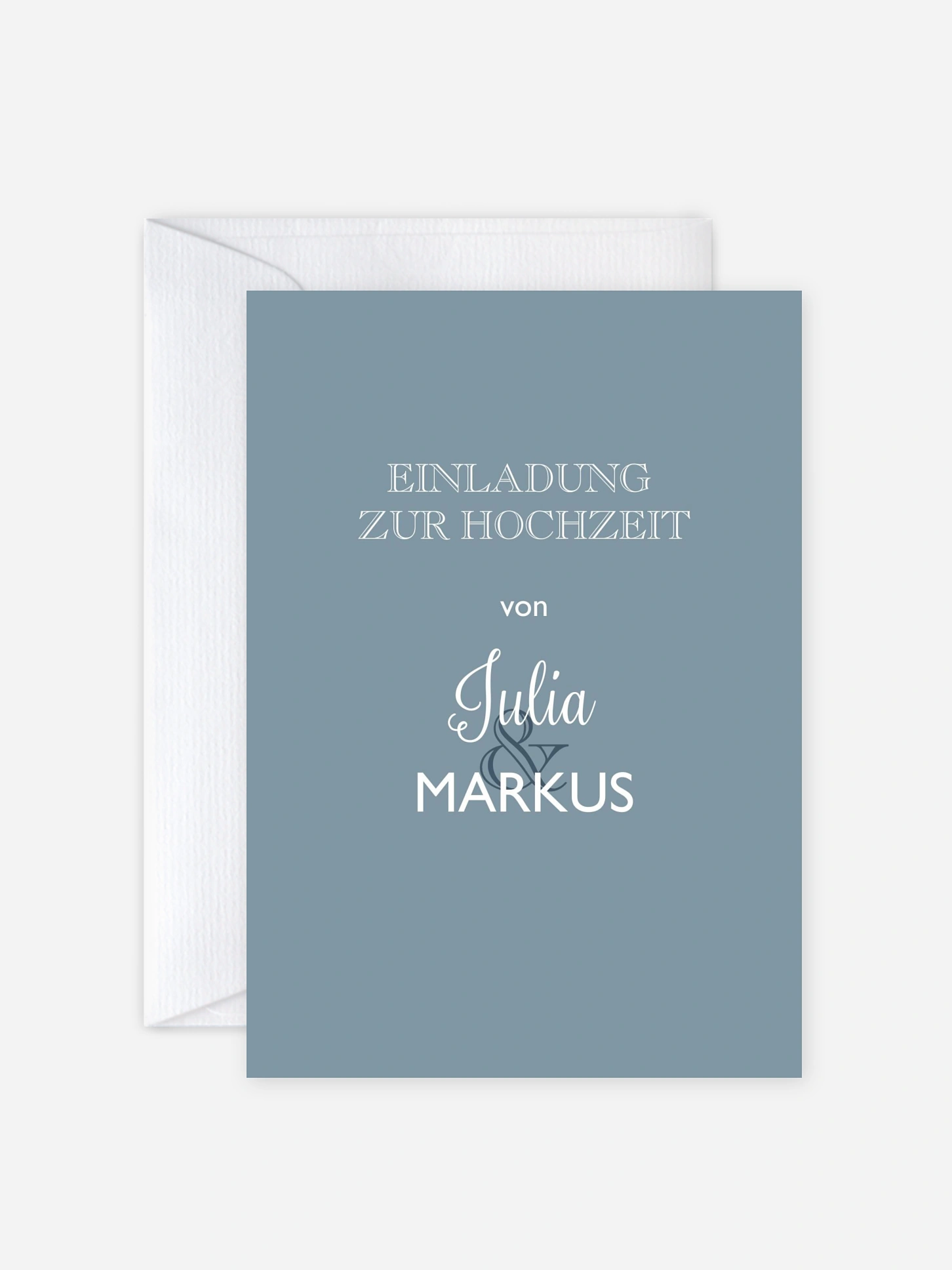 Hochzeitseinladung Mixed Up