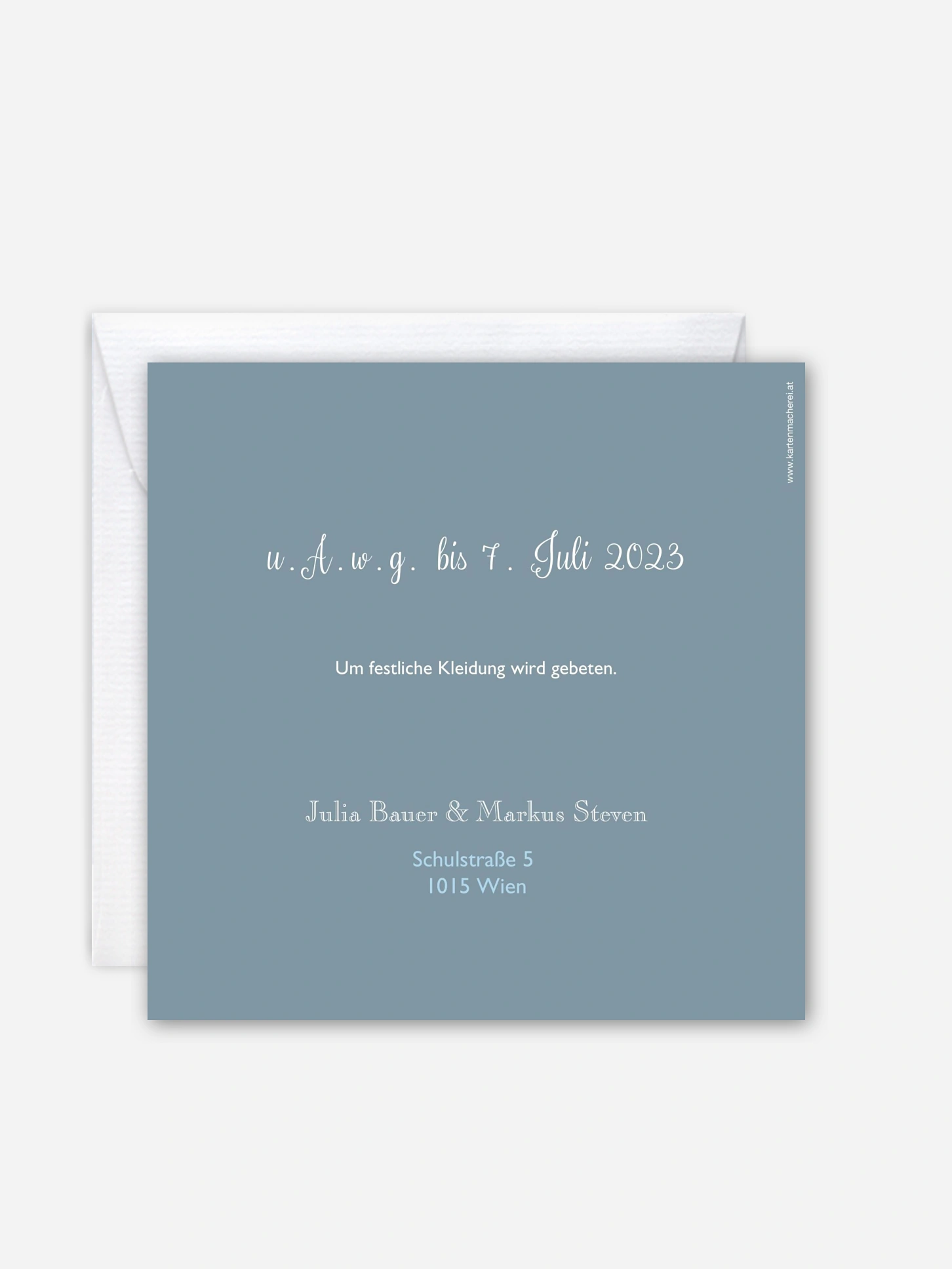 Hochzeitseinladung Mixed Up