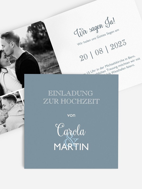 Hochzeitseinladung Mixed Up
