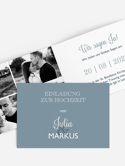 Hochzeitseinladung Mixed Up