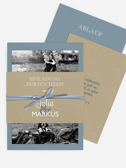 Hochzeitseinladung Mixed Up