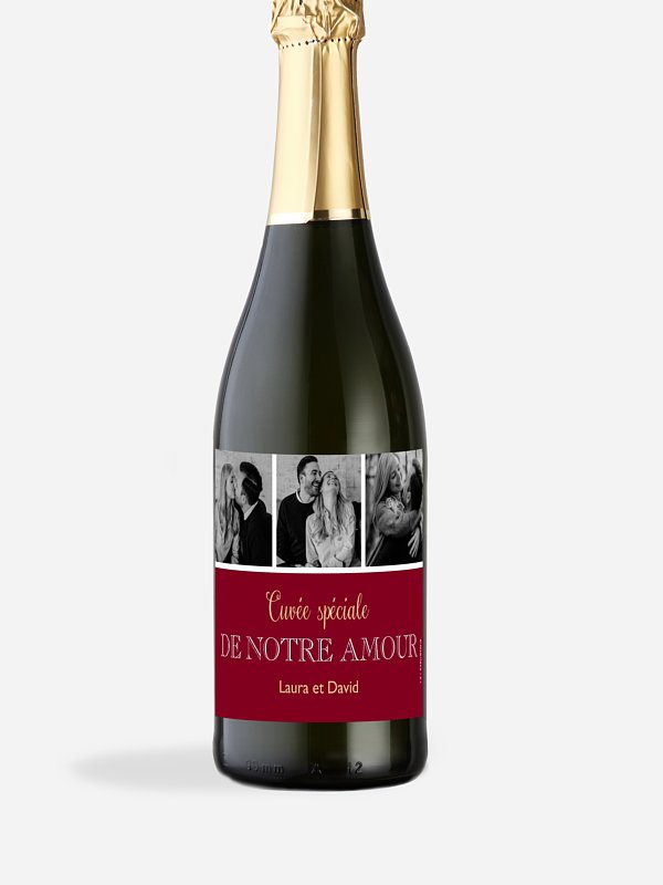 Étiquette bouteille Simplicité