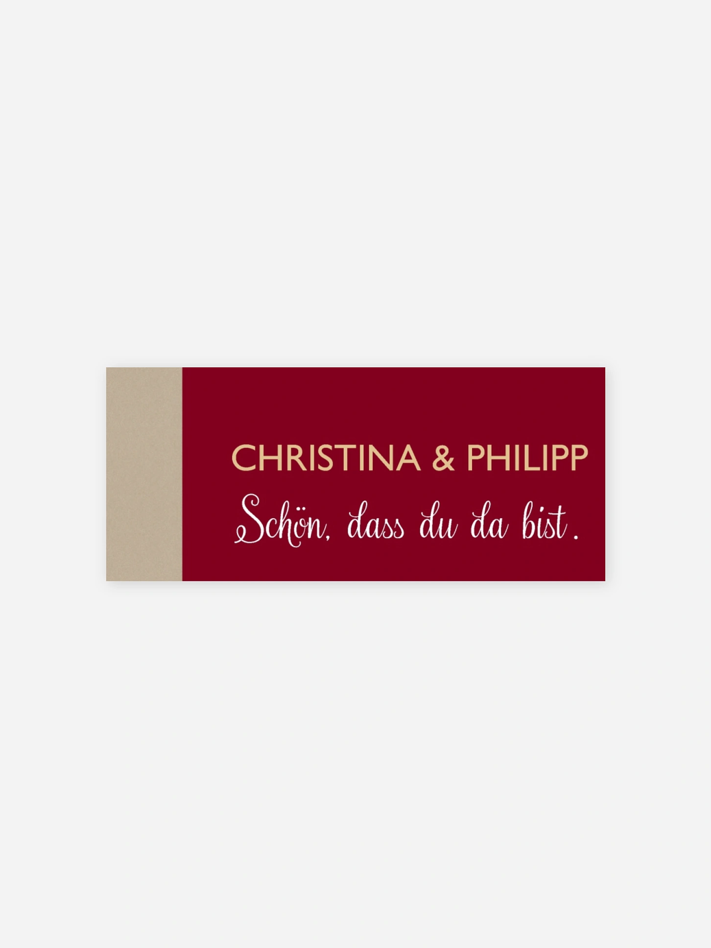 Geschenkaufkleber Hochzeit Mixed Up