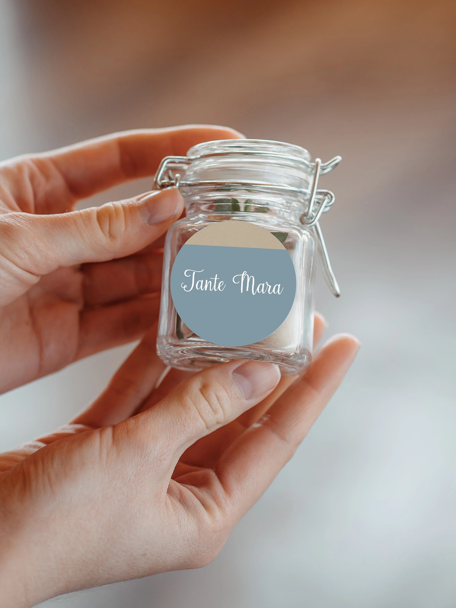 Geschenkaufkleber personalisiert Mixed Up