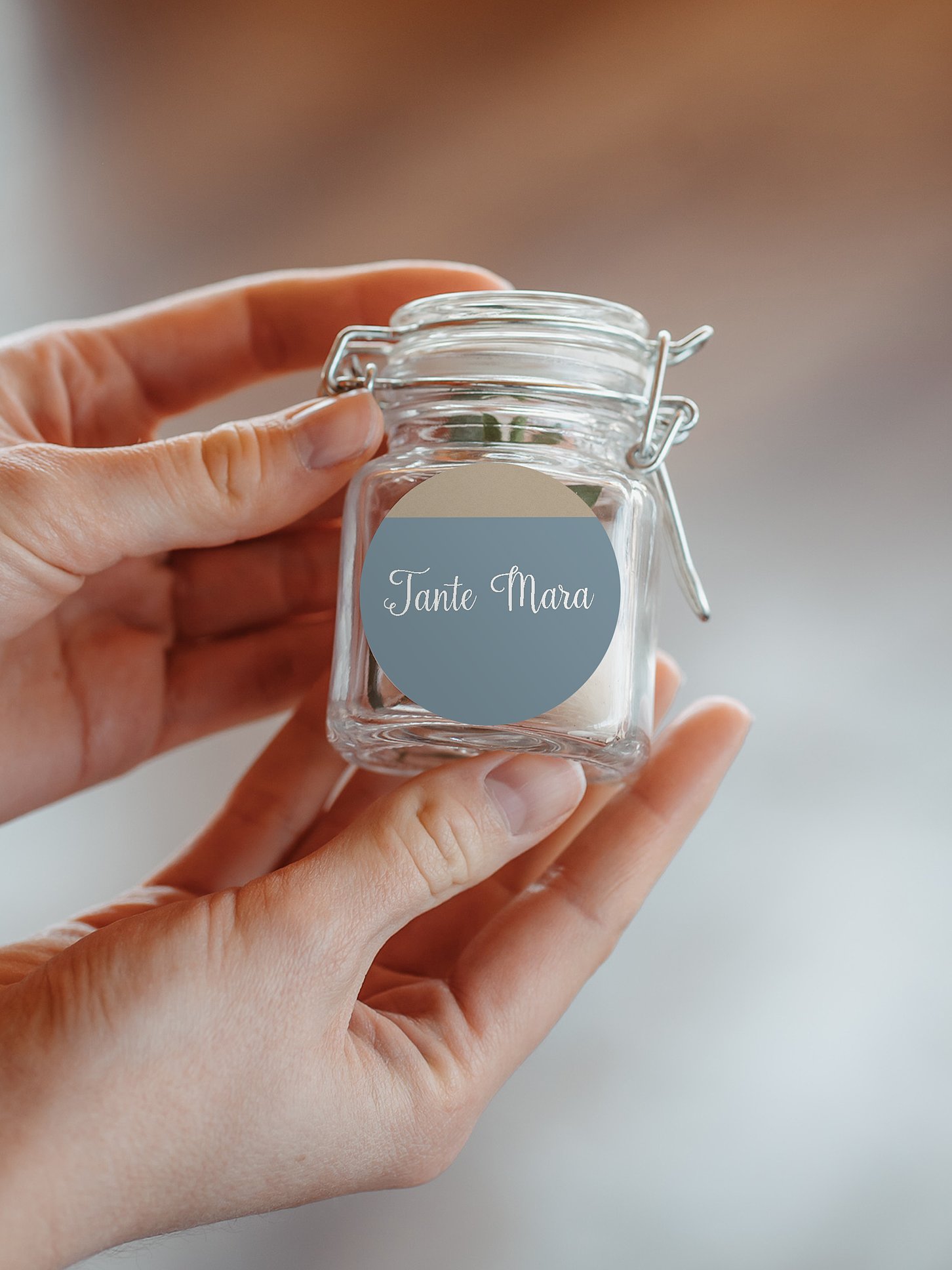 Geschenkaufkleber personalisiert Mixed Up
