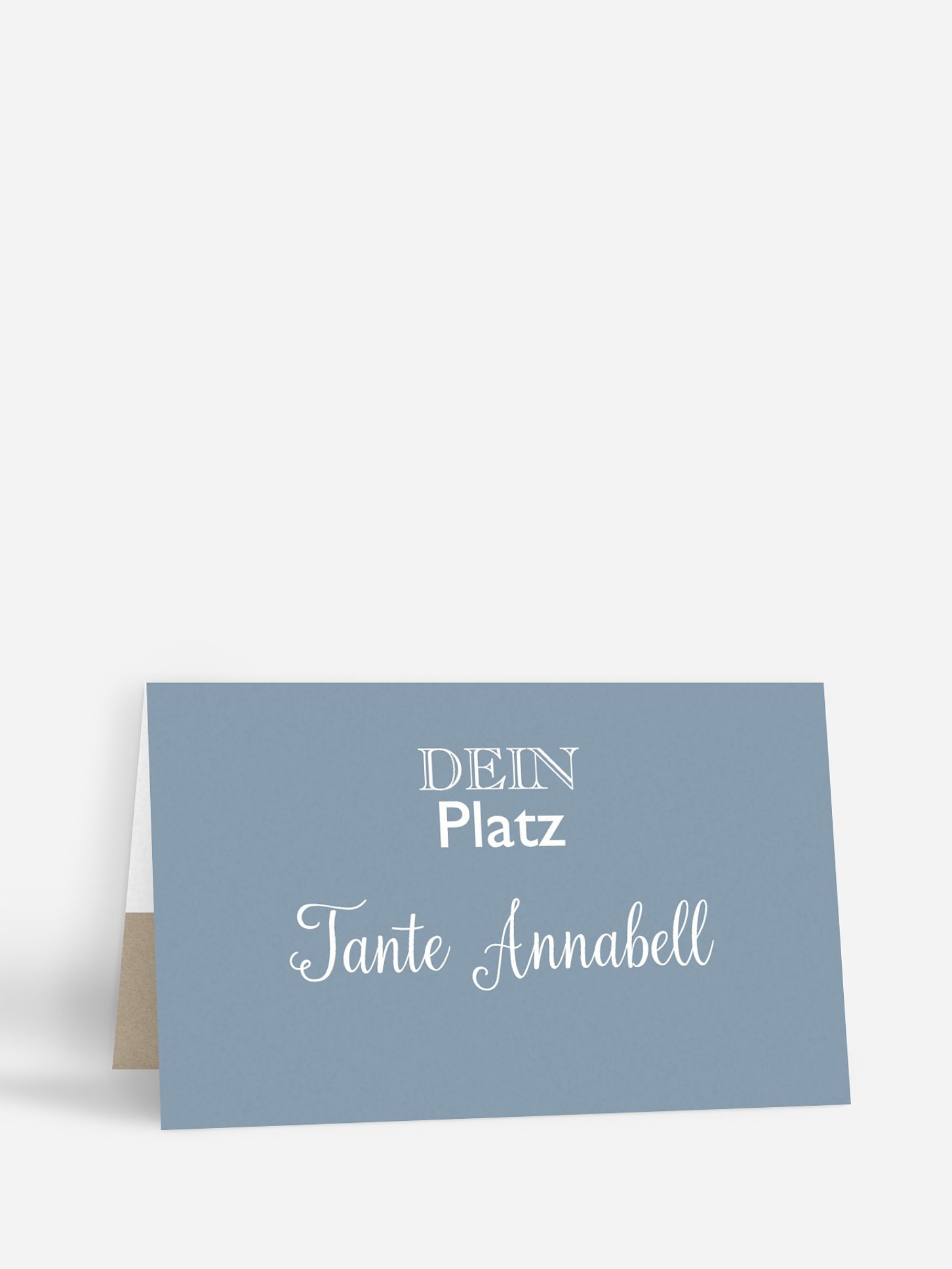 Tischkarte Hochzeit Mixed Up