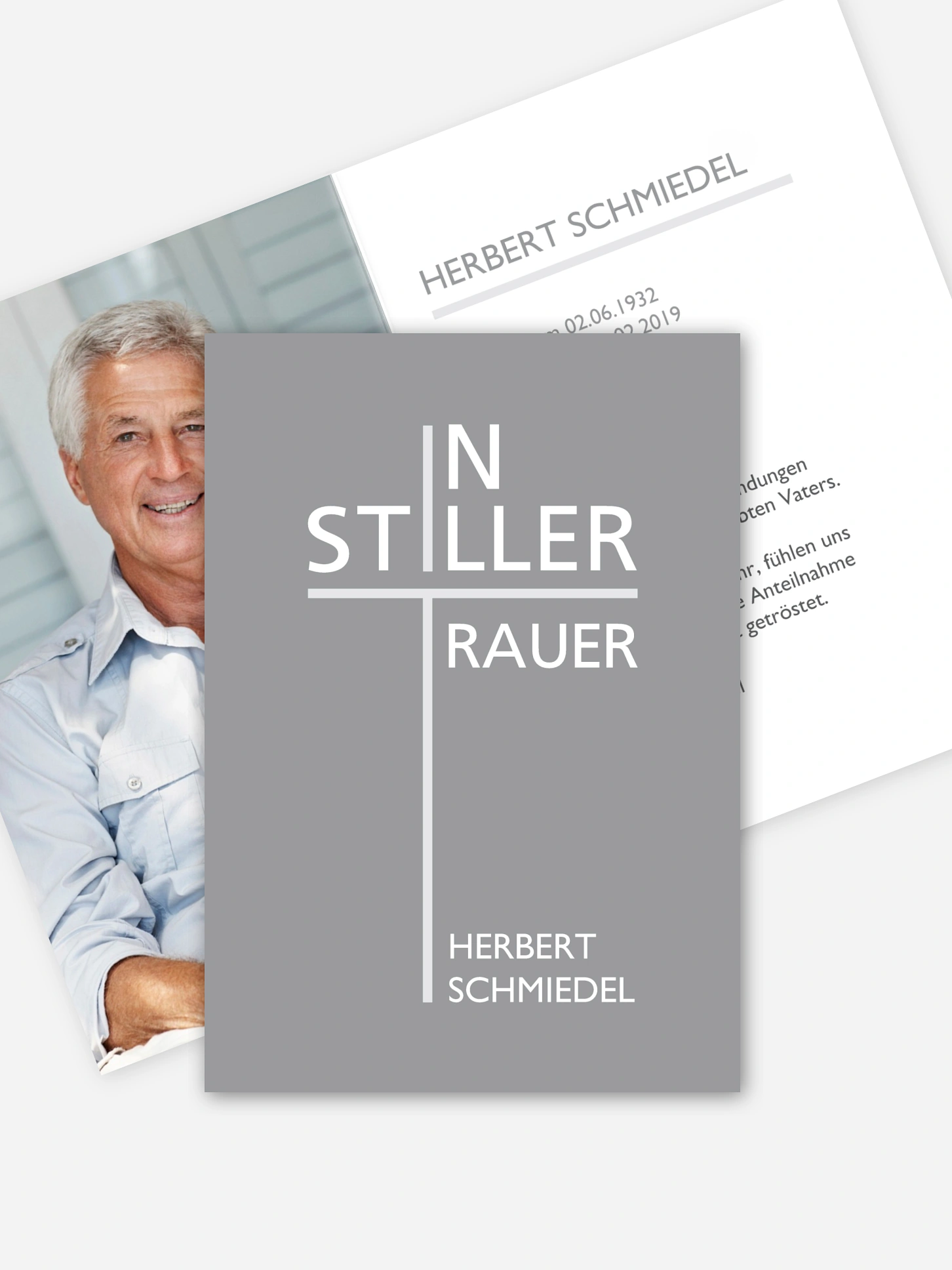 Trauerdanksagung Stille Trauer