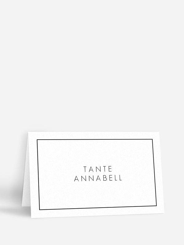 Tischkarte Hochzeit You & Me