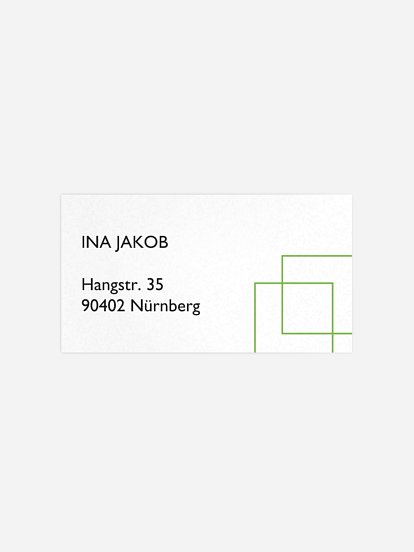 Empfängeraufkleber Geburtstag Shapely