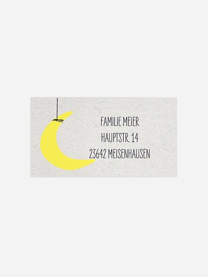 Empfängeraufkleber Trauer Träume